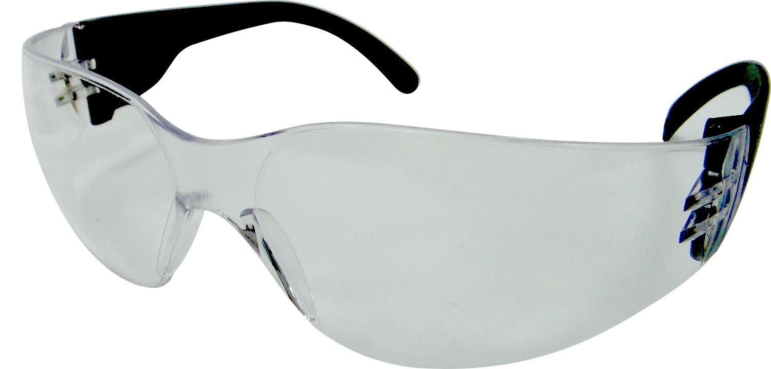 Clear Frameless Safety Glasses