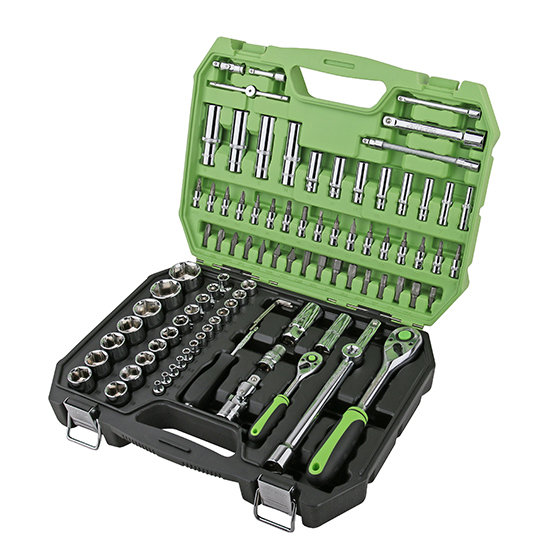 94 Piece 1/4" and 1/2" Drive Socket Set