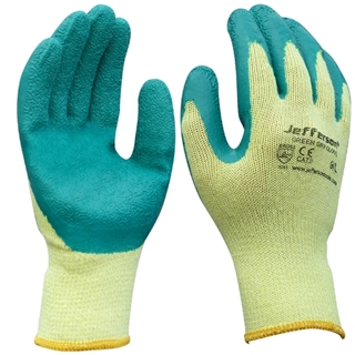 Green Grip Gloves Large
