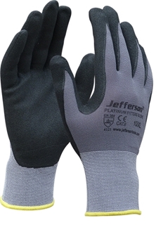 Black Platinum Fitters Glove Extra Large