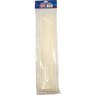 4.8mm x 160mm White Cable Tie (100 Pack)